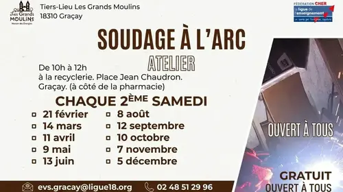 Atelier de soudage à l'arc